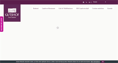 Desktop Screenshot of gutshof-usedom.de